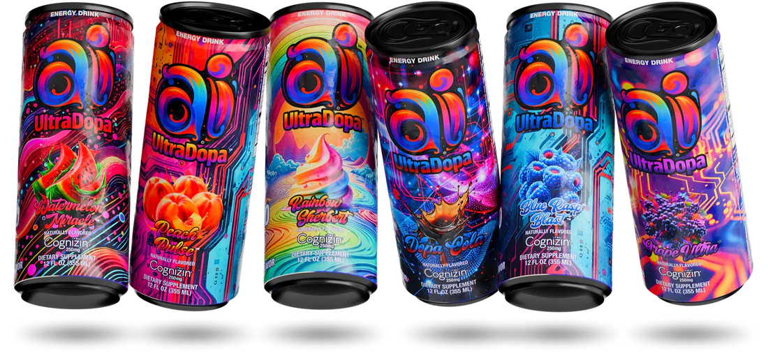 Ai UltraDopa Energy Drink: The Ultimate Energy Drink: Zero Sugar, Zero Compromises