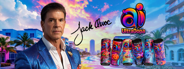 Jack Owoc launches ai ultradopa™ — the world’s first “feel good nootropic phenom”™ energy drink cover image