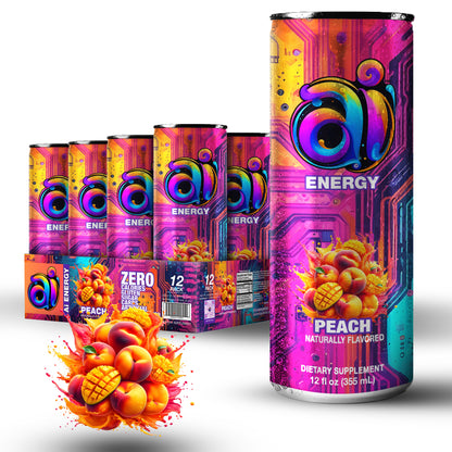 Ai Energy Peach - 12 Pack