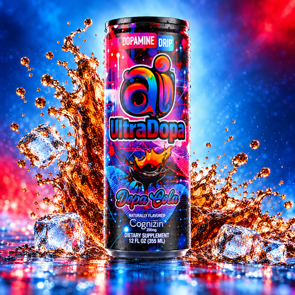 Ai UltraDopa™ Dopa Cola | Sugar-Free Nootropic Cola Energy Drink