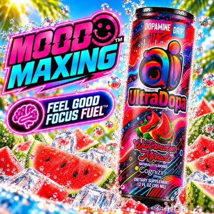 Ai UltraDopa™ Watermelon Miracle | Sugar-Free Watermelon Nootropic Energy Drink